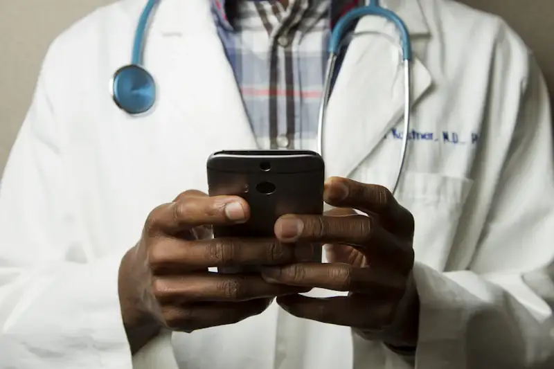 Doctor consulting a patient